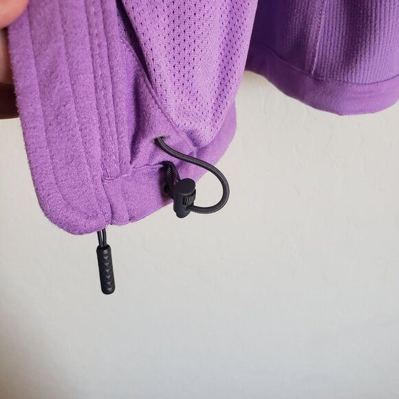 The North Face Canyonwall Softshell Jacket Heather Grey/Lilac Women's M Windwall - Picture 9 of 12